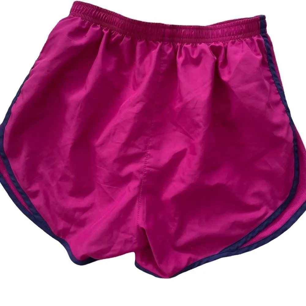 NIKE DriFit pink/ purple running shorts with panty liner, size S